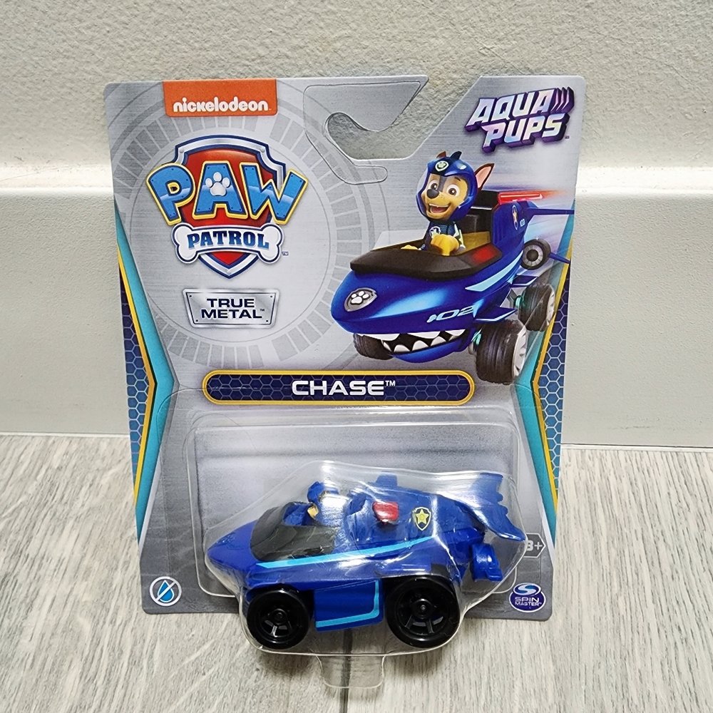 PAW Patrol Aqua Pups Chase True Metal Vehicle
